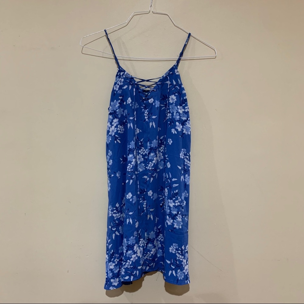 Mini floral print dress | Size S